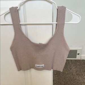 Forever 21 Mauve Crop Top